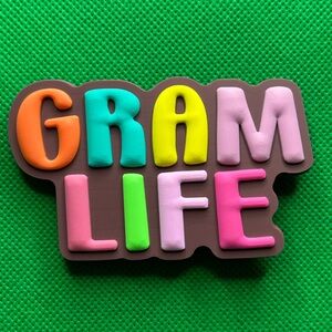 NEW Gram Life Bogg Bag Accessory Charm